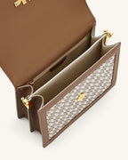 JWPE - FEI Mini Flap Bag - Brown
