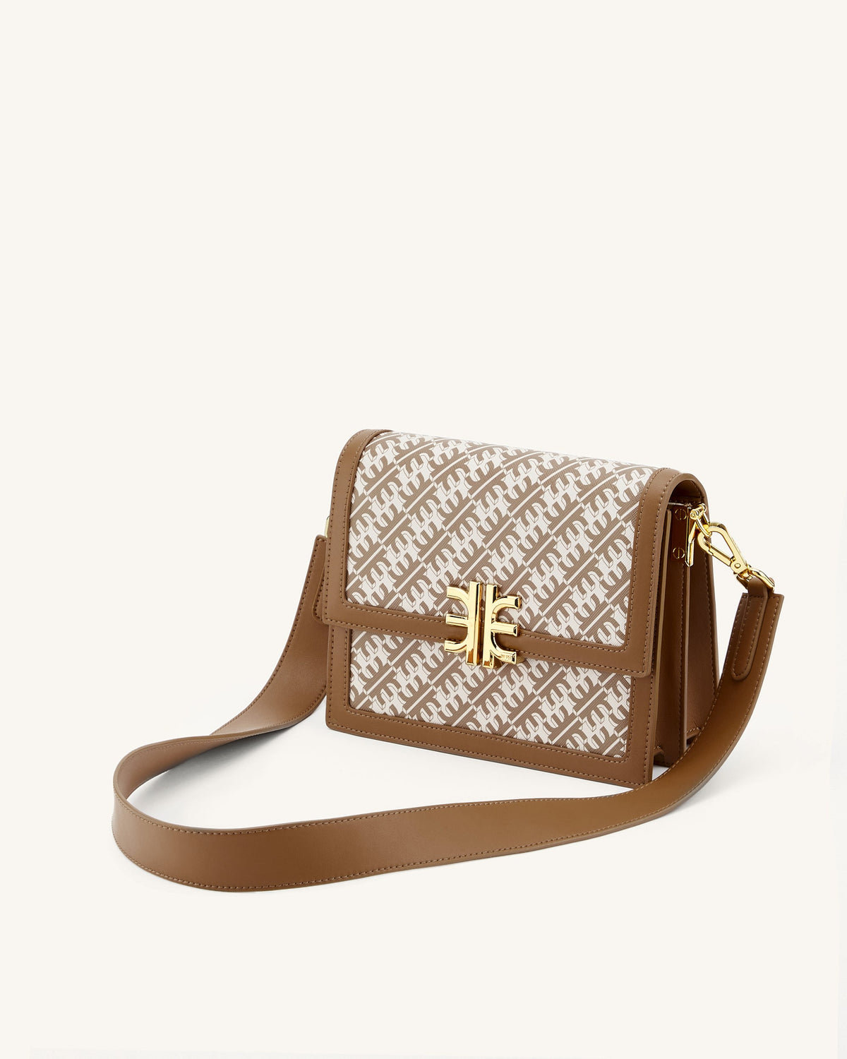 JWPE - FEI Mini Flap Bag - Brown