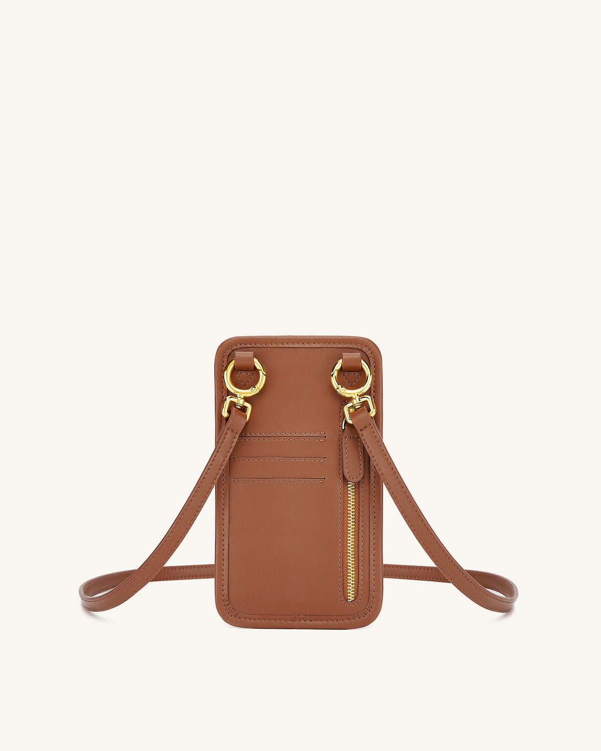 JWPE - Aylin Canvas Phone Bag - Brown