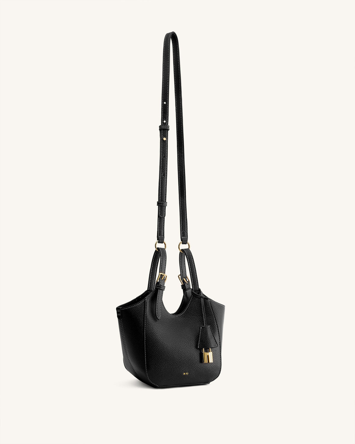 JWPE - Ines Padlock Tote Bag - Black