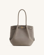 JWPE - Hana Column Tote Bag - Taupe