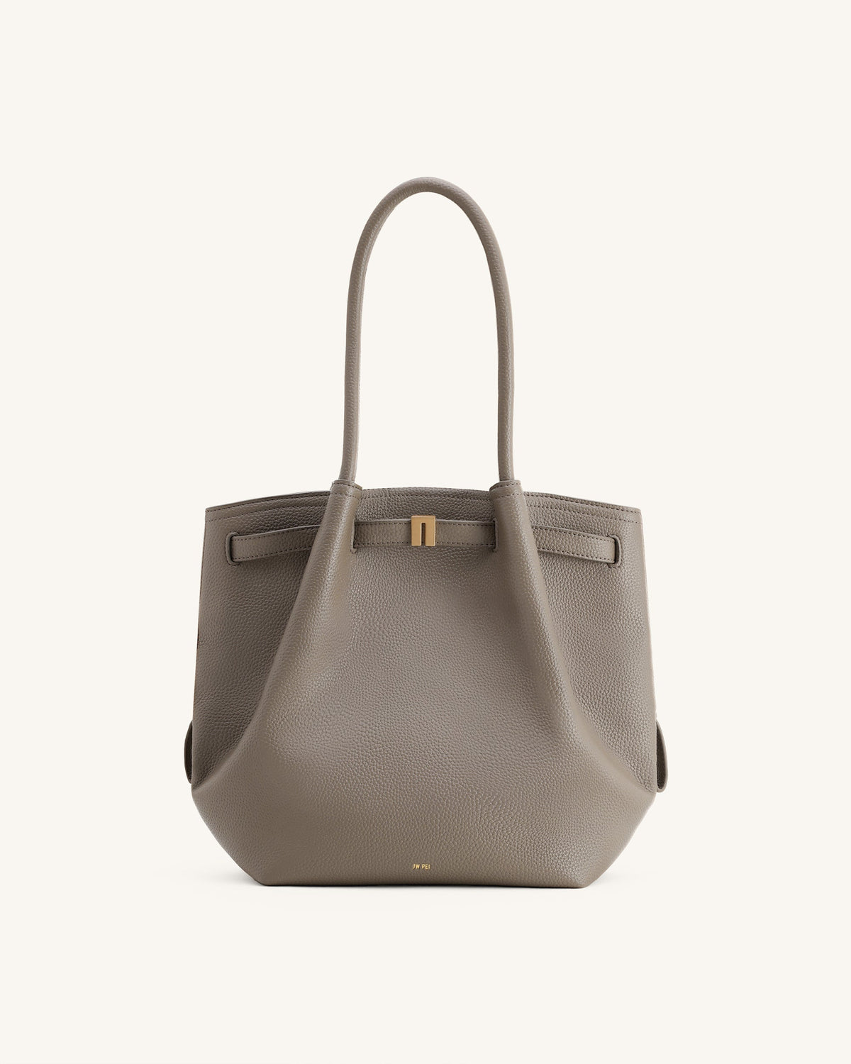 JWPE - Hana Column Tote Bag - Taupe