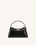 JWPE - Talia Top Handle Bag - Black Croc