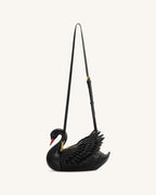 JWPE - Alani Swan Shaped Crossbody Bag - Black