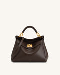 JWPE - Lucia Classic Top Handbag - Dark Brown