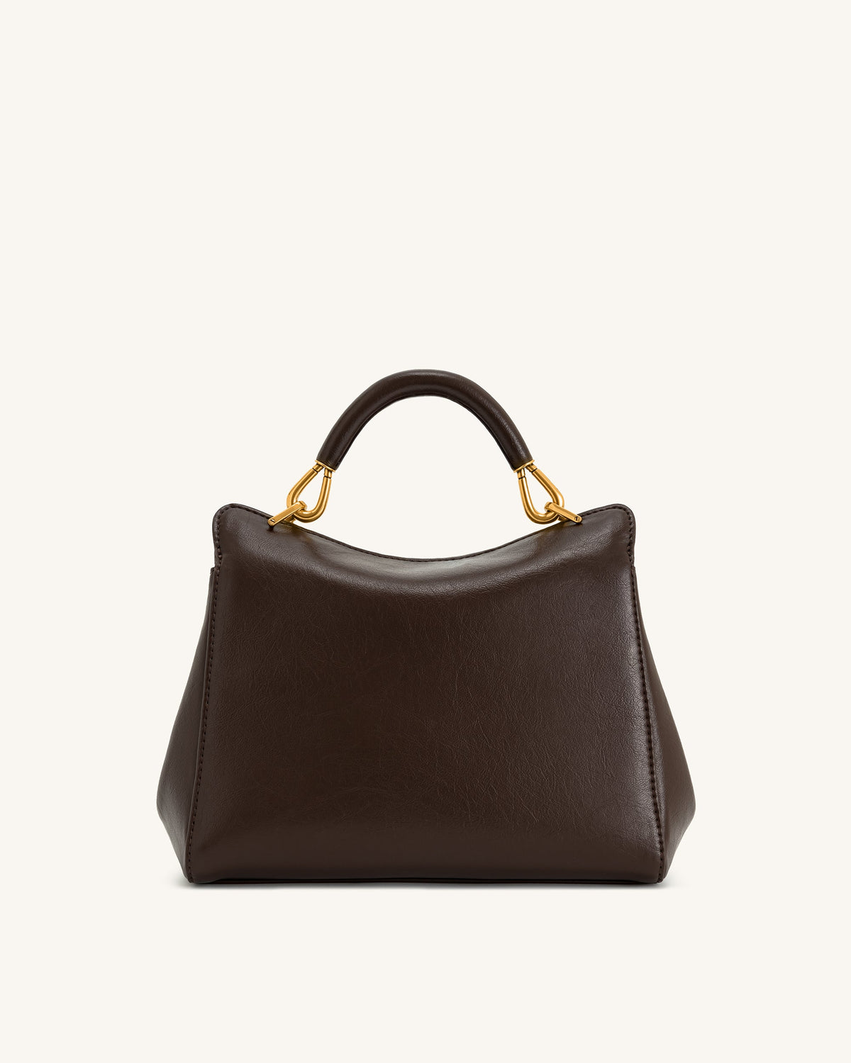 JWPE - Lucia Classic Top Handbag - Dark Brown