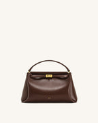 JWPE - Carmen Top Handle Bag - Reddish Brown