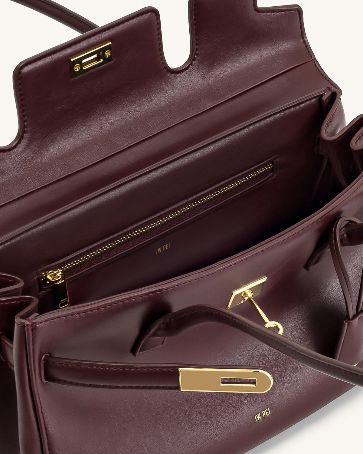 JWPE - Yara Shoulder Bag - Deep Burgundy