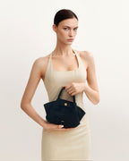 JWPE - Hana Mini Faux Suede Tote Bag - Black