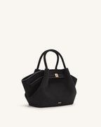 JWPE - Hana Mini Faux Suede Tote Bag - Black