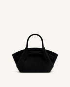 JWPE - Hana Mini Faux Suede Tote Bag - Black