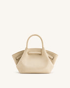 JWPE - Hana Mini Faux Suede Tote Bag - Off White