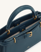 JWPE - Elena Classic Top Handle Bag - Navy