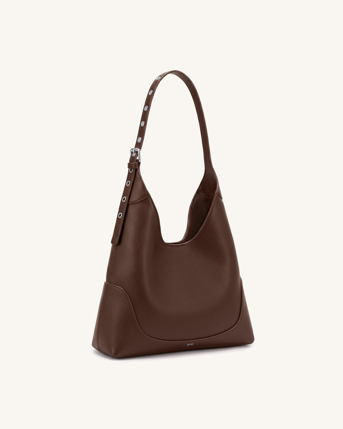 JWPE - Willow Soft Hobo Shoulder Bag - Dark Brown