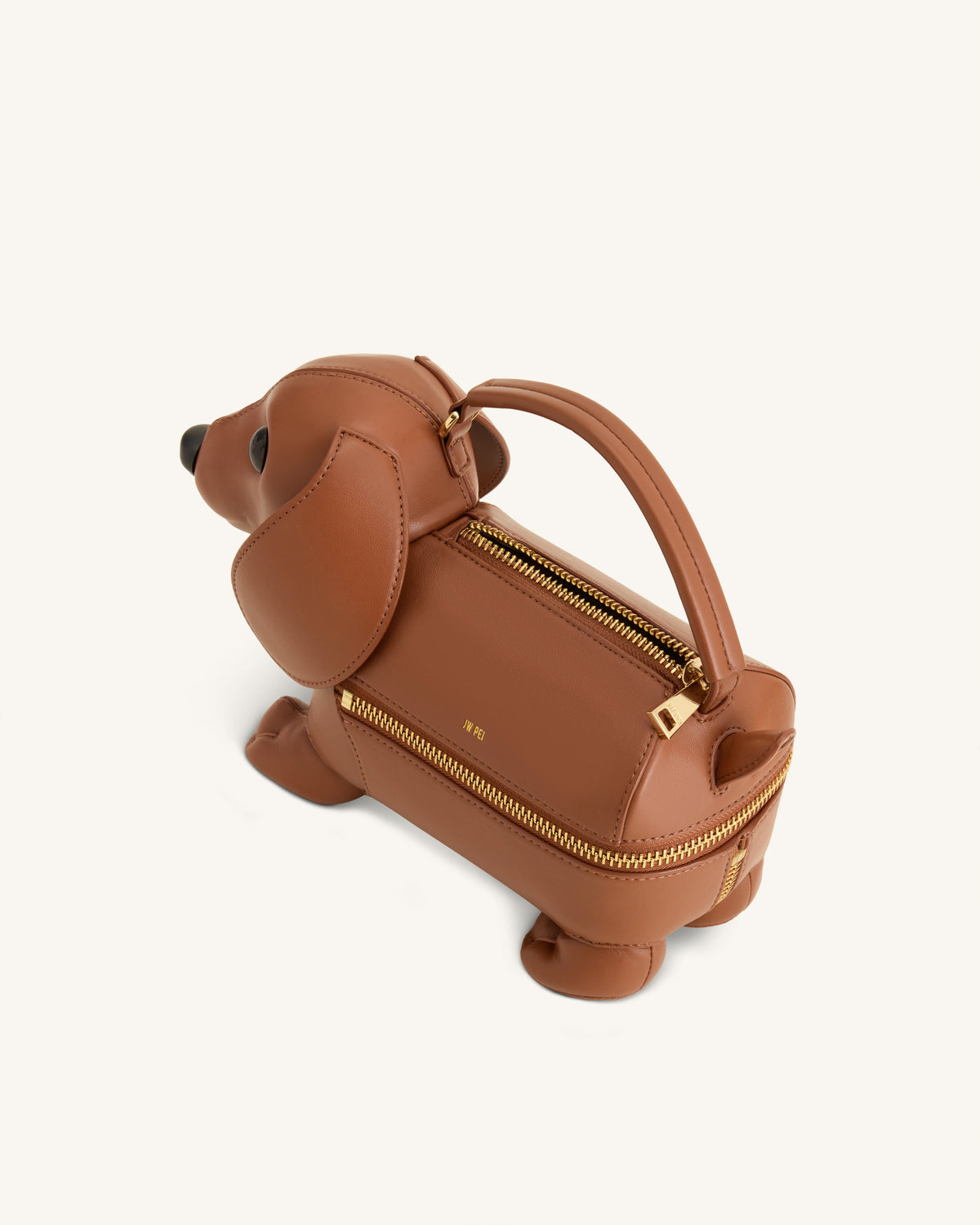JWPE - Emilia Dog-Shaped Bag - Brown