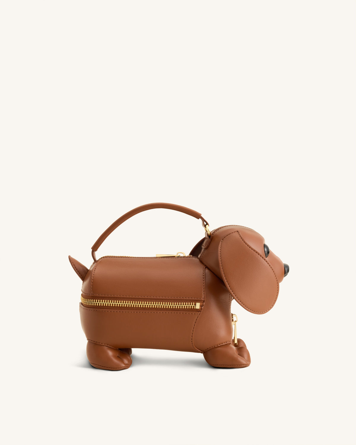 JWPE - Emilia Dog-Shaped Bag - Brown