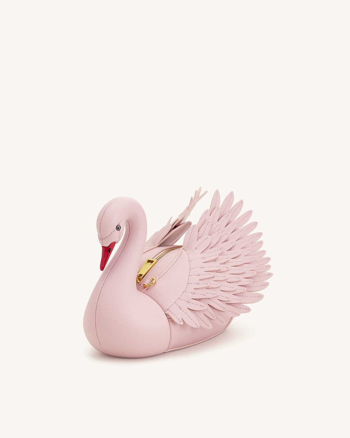 JWPE - Alani Swan Shaped Crossbody Bag - Light Pink