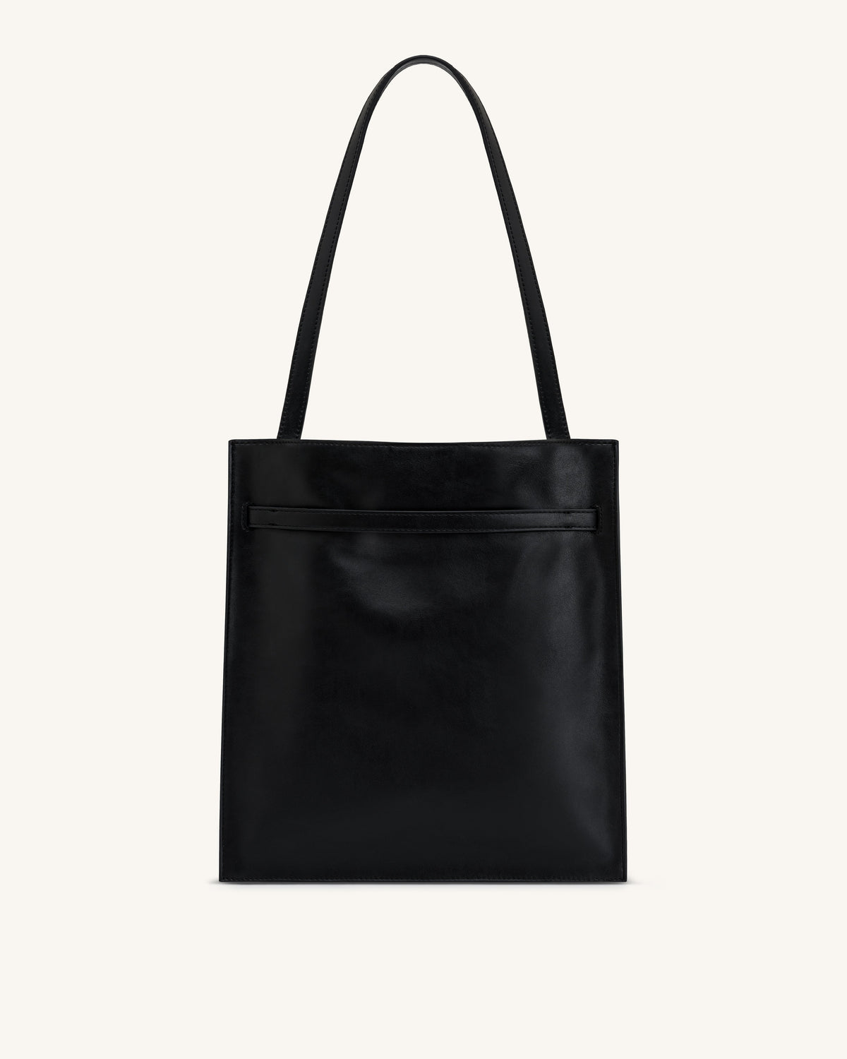 JWPE - Noelle Belted Tote Bag - Black