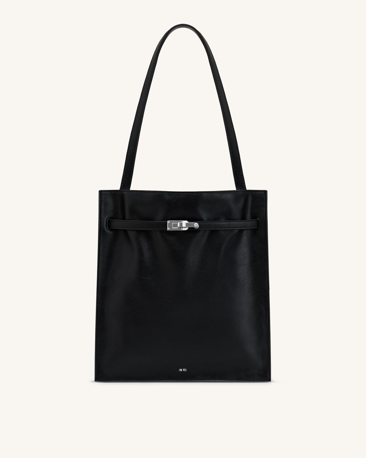 JWPE - Noelle Belted Tote Bag - Black