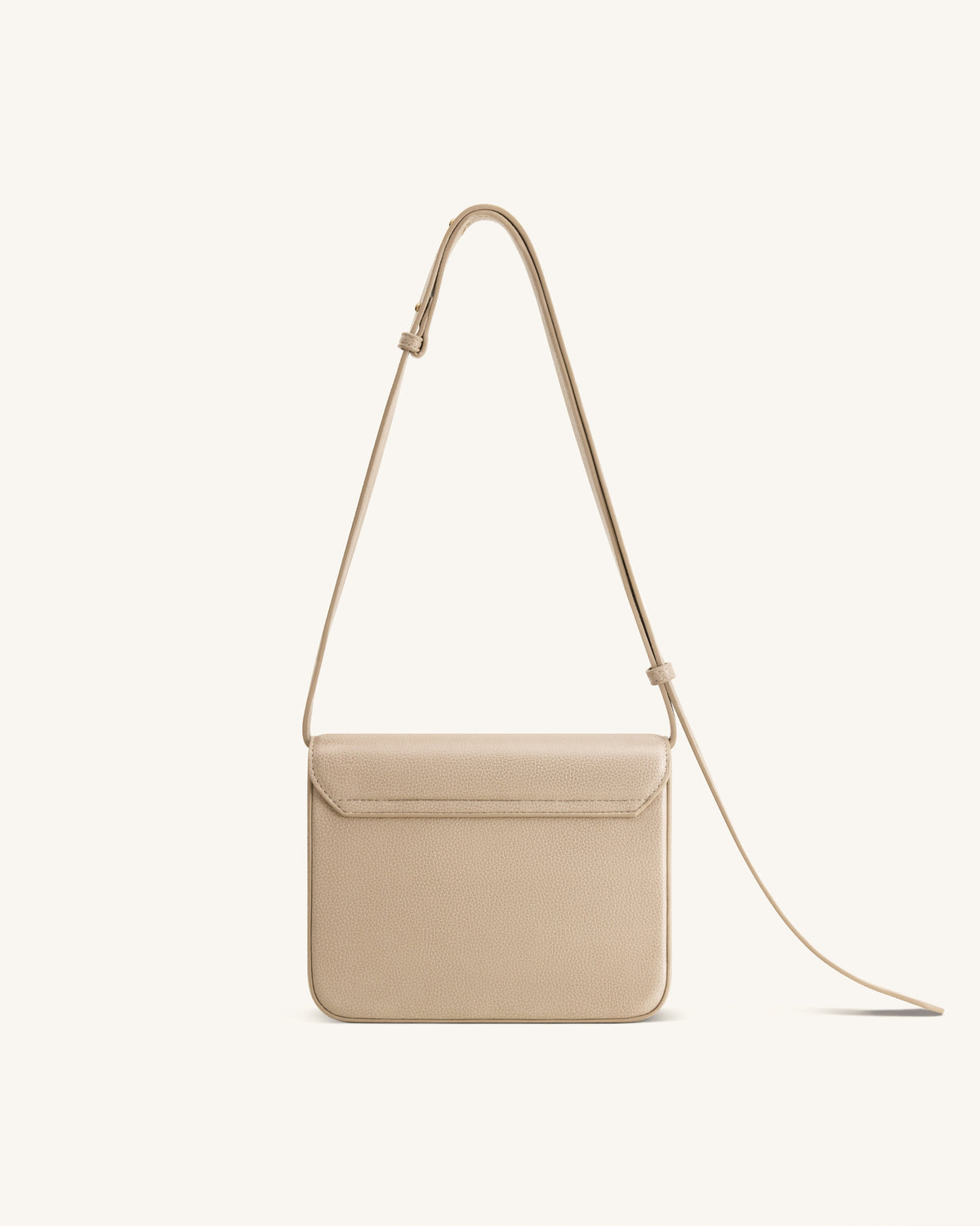 JWPE - Evania Lock Pebbled Shoulder Bag - Khaki