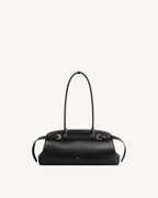 JWPE - Arden Belt Detail East-West Shoulder Bag - Black