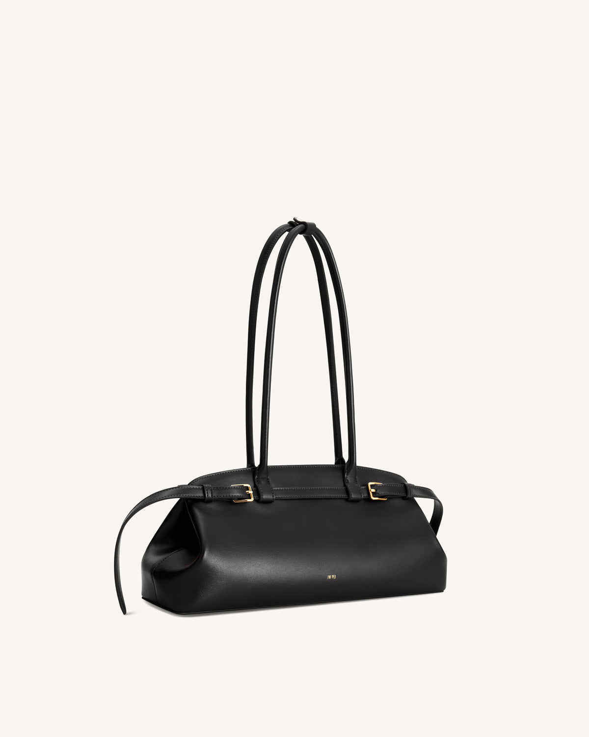 JWPE - Arden Belt Detail East-West Shoulder Bag - Black