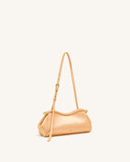 JWPE - Naomi Satin Curved Shoulder Bag - Champagne Gold