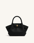 JWPE - Hana Mini Weave Tote Bag - Black