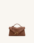 JWPE - Celeste Woven Envelope Bag - Brown