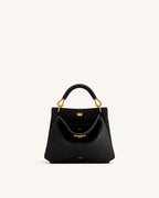 JWPE - Lucia Elephant-Effect Top Handle Bag - Black