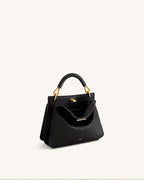 JWPE - Lucia Elephant-Effect Top Handle Bag - Black