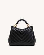 JWPE - Lucia Classic Top Handle Bag - Jet Black