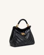 JWPE - Lucia Classic Top Handle Bag - Jet Black