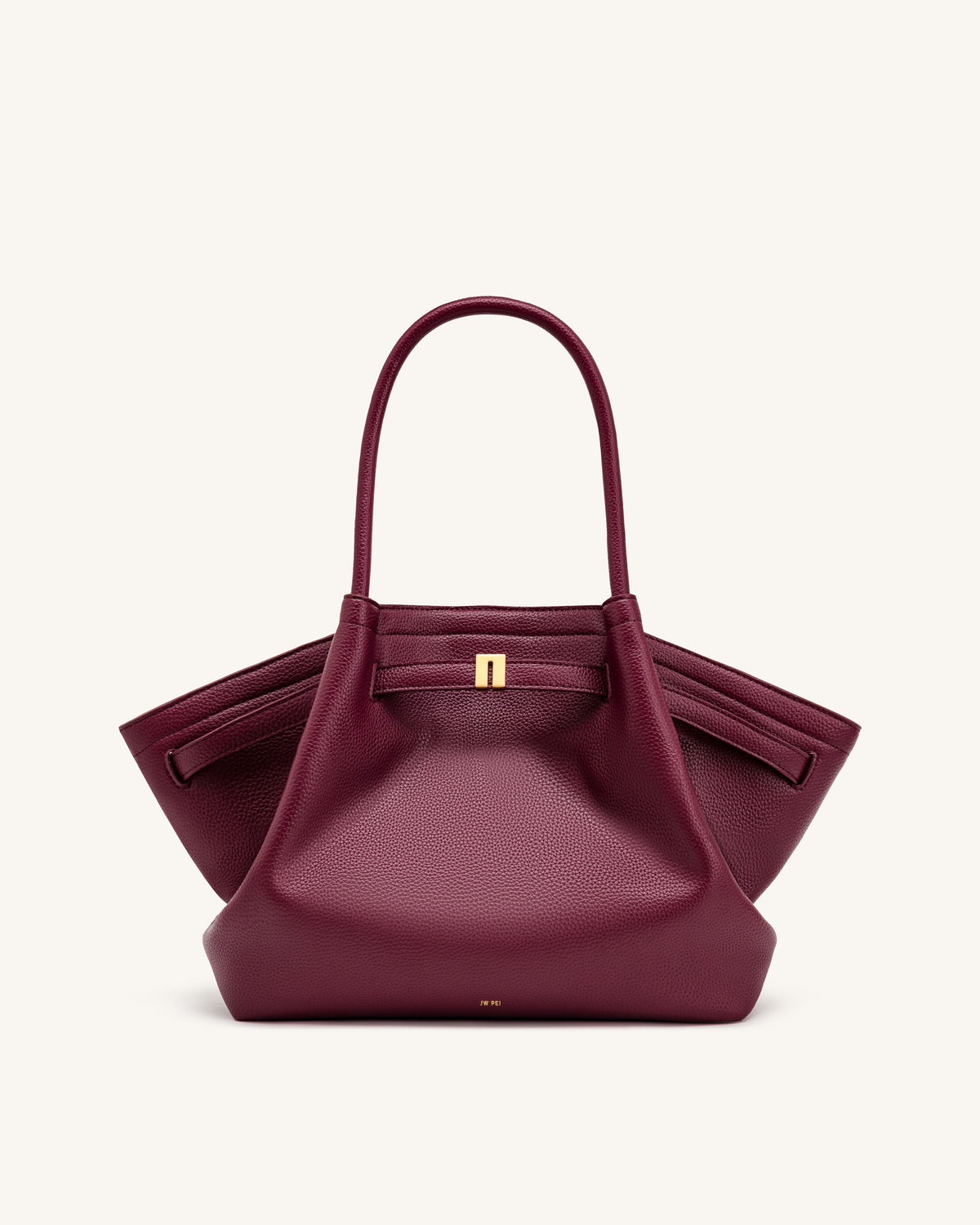 JWPE - Hana Medium Tote Bag - Burgundy