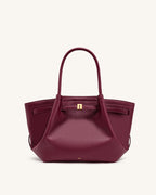 JWPE - Hana Medium Tote Bag - Burgundy