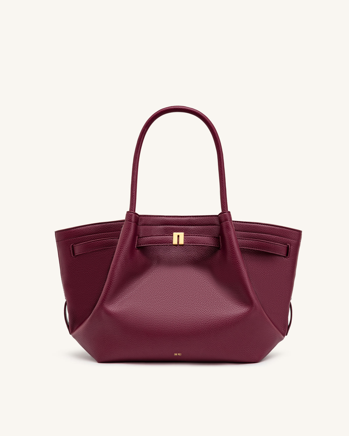 JWPE - Hana Medium Tote Bag - Burgundy