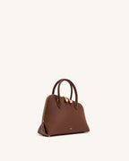 JWPE - Nerina Pebbled Dome Top Handle Bag - Brown