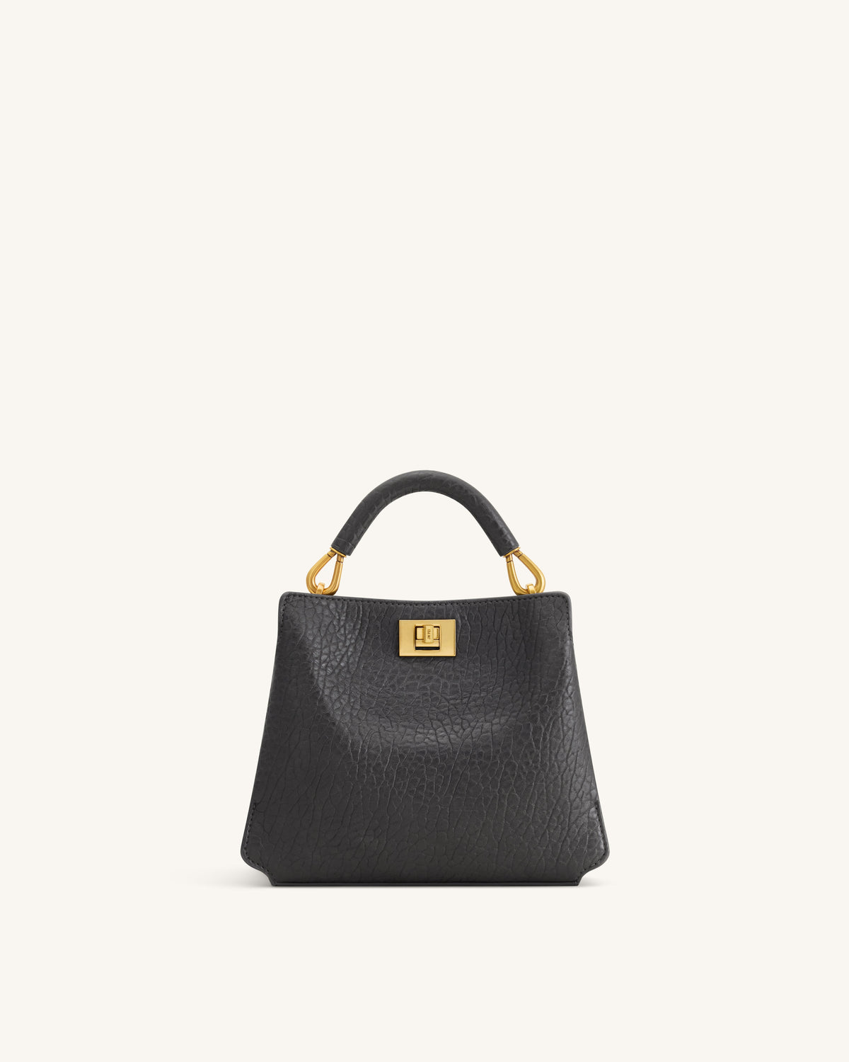 JWPE - Lucia Elephant-Effect Top Handle Bag - Slate Gray