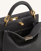 JWPE - Lucia Elephant-Effect Top Handle Bag - Slate Gray
