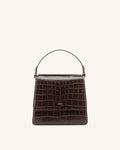 JWPE - The Fae Top Handle Bag - Nutella Croc