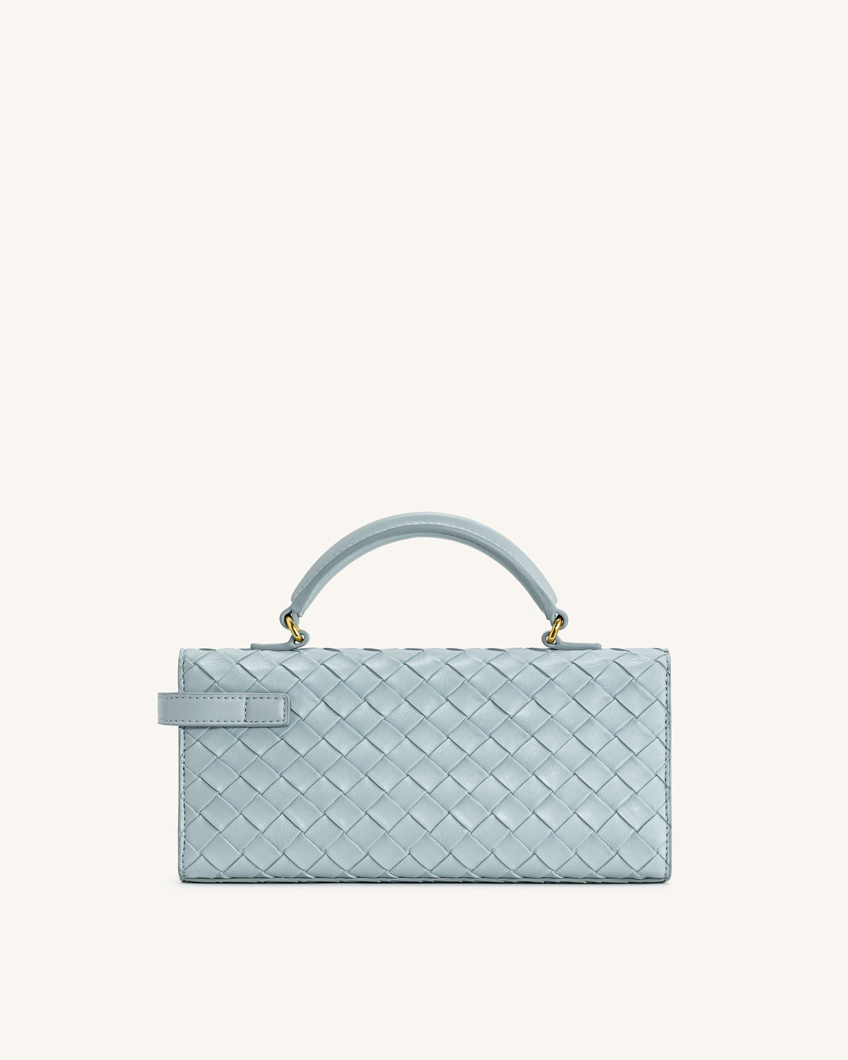 JWPE - Keyla Weave Texture Top Handle Bag - Blue