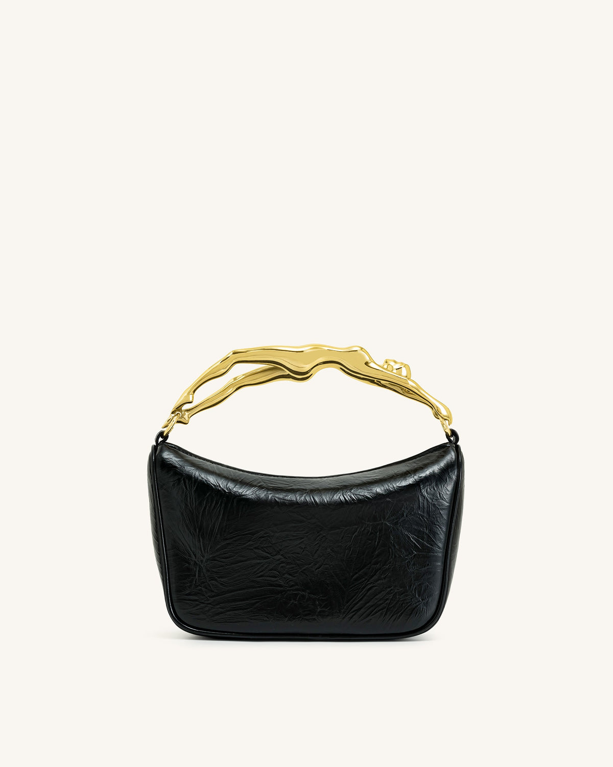 JWPE - Jenny Human-shaped Handle Handbag - Black