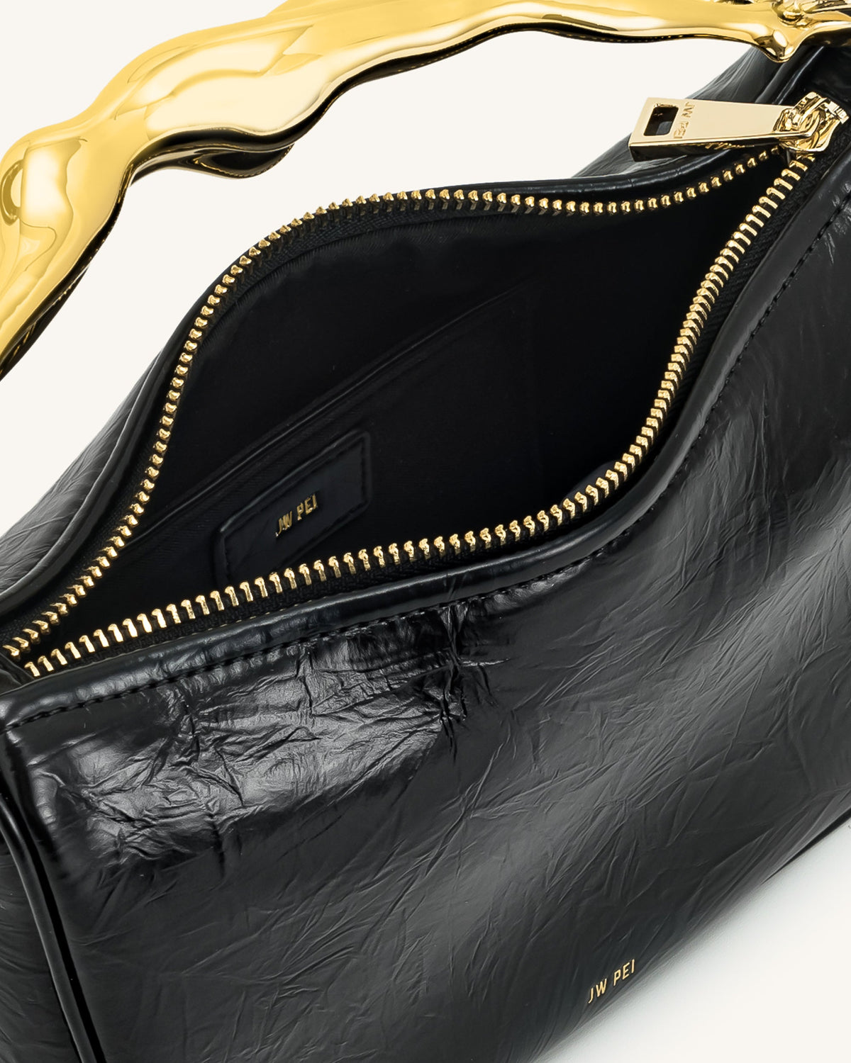JWPE - Jenny Human-shaped Handle Handbag - Black