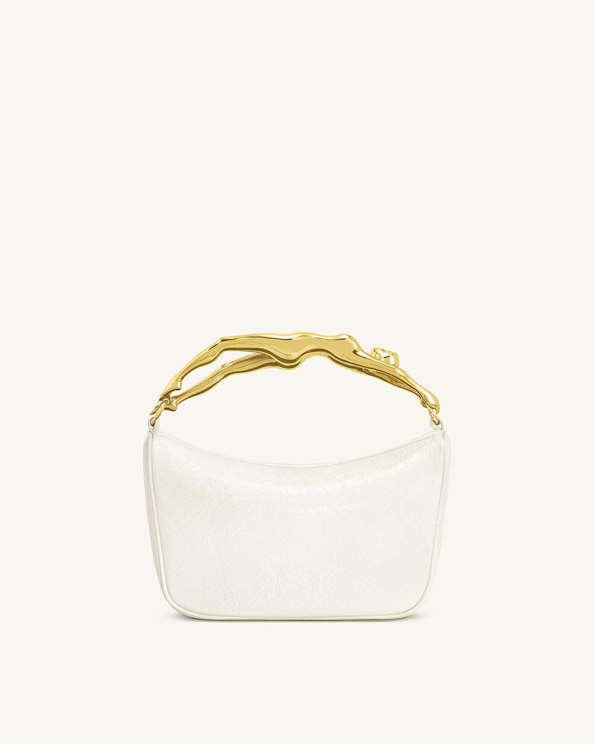 JWPE - Jenny Human-shaped Handle Handbag - White