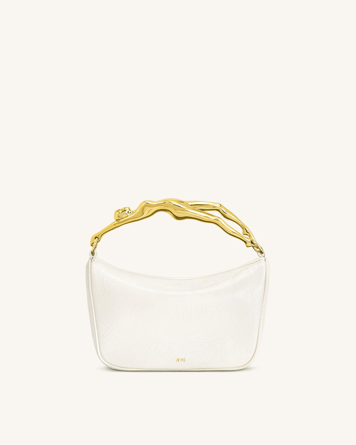 JWPE - Jenny Human-shaped Handle Handbag - White