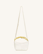 JWPE - Jenny Human-shaped Handle Handbag - White