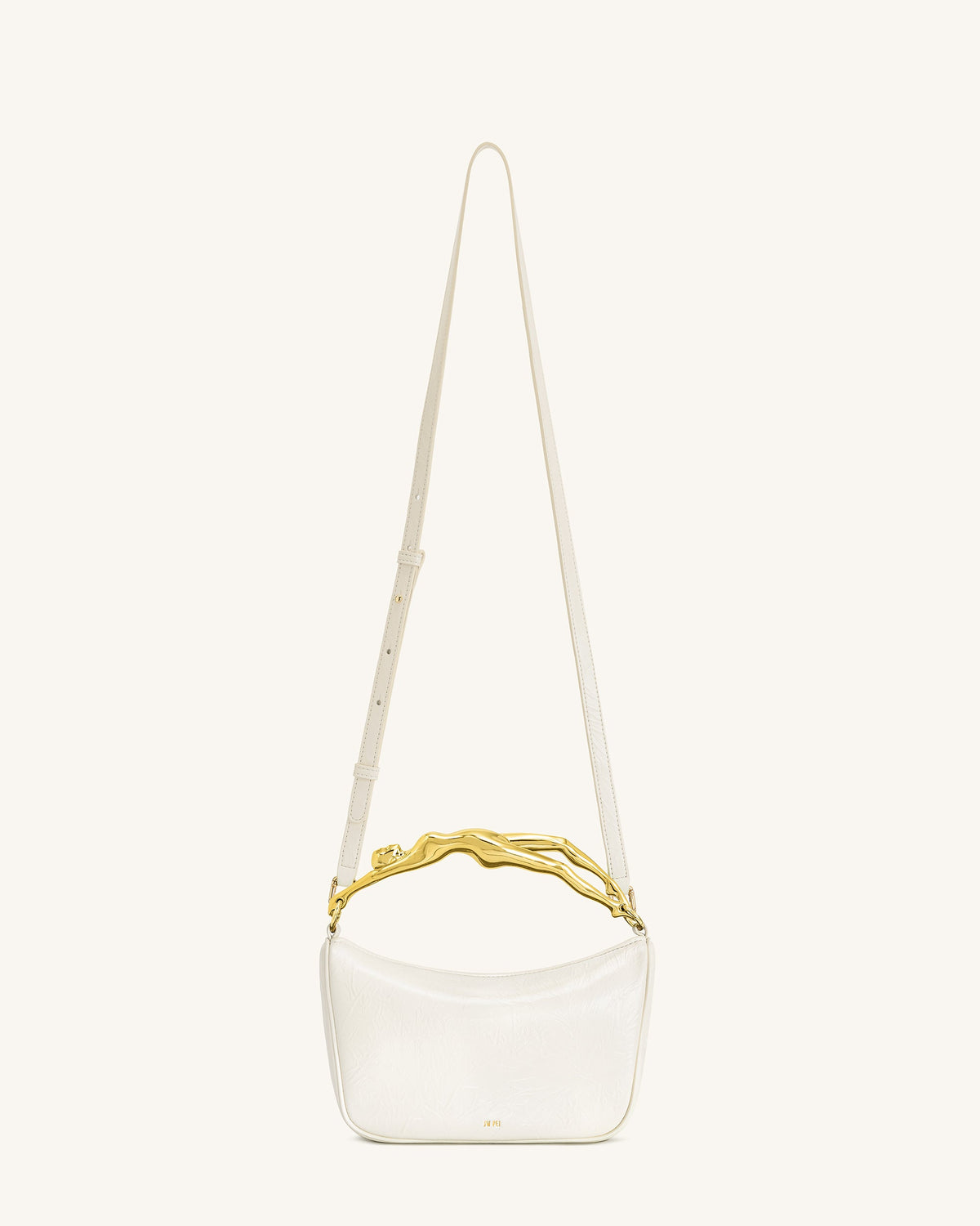 JWPE - Jenny Human-shaped Handle Handbag - White