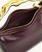 JWPE - Jenny Human-shaped Handle Handbag - Deep Burgundy