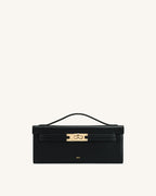 JWPE - Bria Structured Top Handle Bag - Black