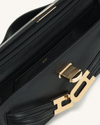 JWPE - Bria Structured Top Handle Bag - Black